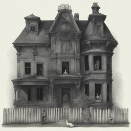 a house by Guillermo del Toro