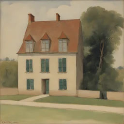 a house by Gustave Van de Woestijne