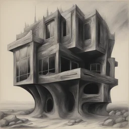 a house by H. R. (Hans Ruedi) Giger