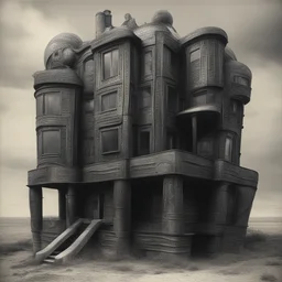 a house by H. R. Giger