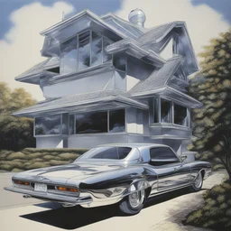 a house by Hajime Sorayama