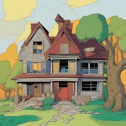 a house by Hanna-Barbera