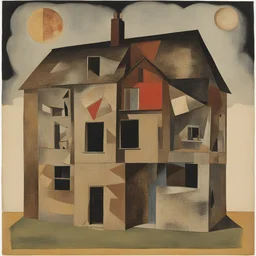 a house by Hannah Hoch
