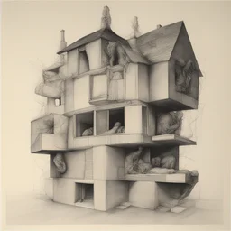 a house by Hans Bellmer