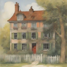 a house by Hans Christian Andersen