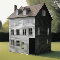 a house by Hans Haacke