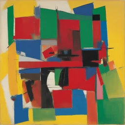 a house by Hans Hofmann