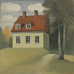 a house by Harald Sohlberg