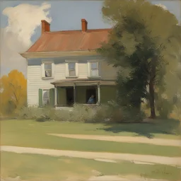 a house by Harriet Backer