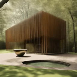 a house by Harry Bertoia