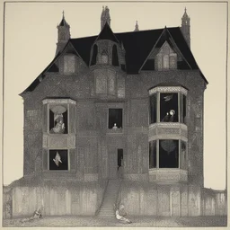 a house by Harry Clarke