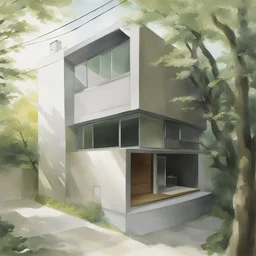 a house by Harue Koga