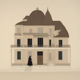 a house by Hayv Kahraman