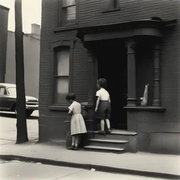 a house by Helen Levitt