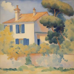 a house by Henri-Edmond Cross