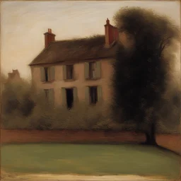 a house by Henri Fantin-Latour