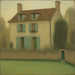 a house by Henri Le Sidaner