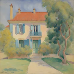 a house by Henri Lebasque