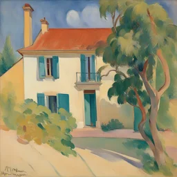 a house by Henri Manguin