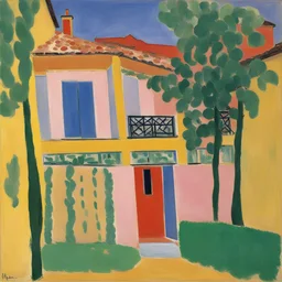 a house by Henri Matisse