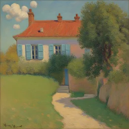 a house by Henry Moret
