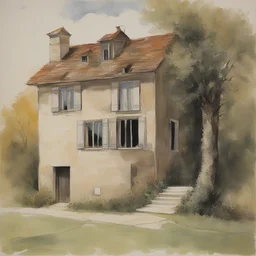a house by Herve Groussin