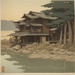a house by Hiroshi Yoshida