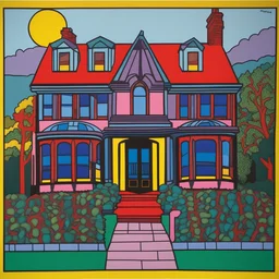 a house by Howard Arkley