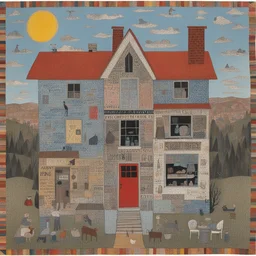 a house by Howard Finster
