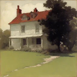 a house by Howard Pyle