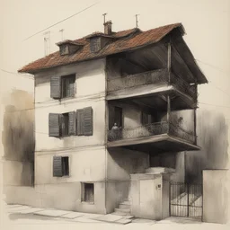a house by Iberê Camargo