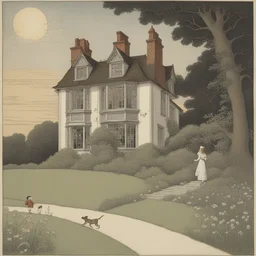 a house by Ida Rentoul Outhwaite