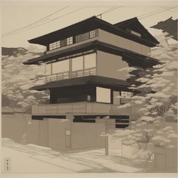 a house by Ikenaga Yasunari