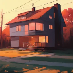 a house by Ilya Kuvshinov