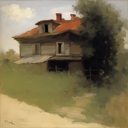 a house by Ilya Repin