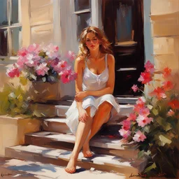 a house by Inessa Garmash