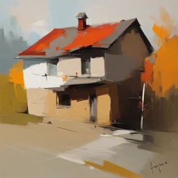 a house by Iryna Yermolova