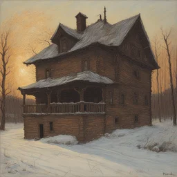 a house by Ivan Marchuk