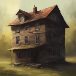 a house by Jacek Szynkarczuk