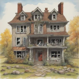 a house by Jack Davis