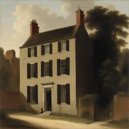a house by Jacques-Laurent Agasse