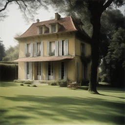 a house by Jacques Henri Lartigue