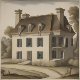 a house by Jacques Le Moyne