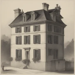 a house by Jacques Nathan-Garamond