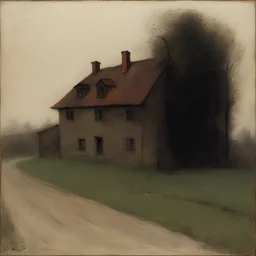 a house by Jakub Schikaneder
