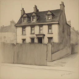 a house by James Abbott McNeill Whistler
