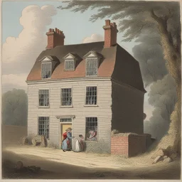 a house by James Gillray