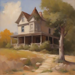 a house by James Gurney