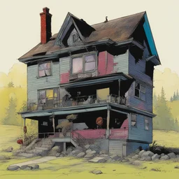 a house by Jamie Hewlett