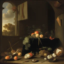 a house by Jan Davidsz de Heem